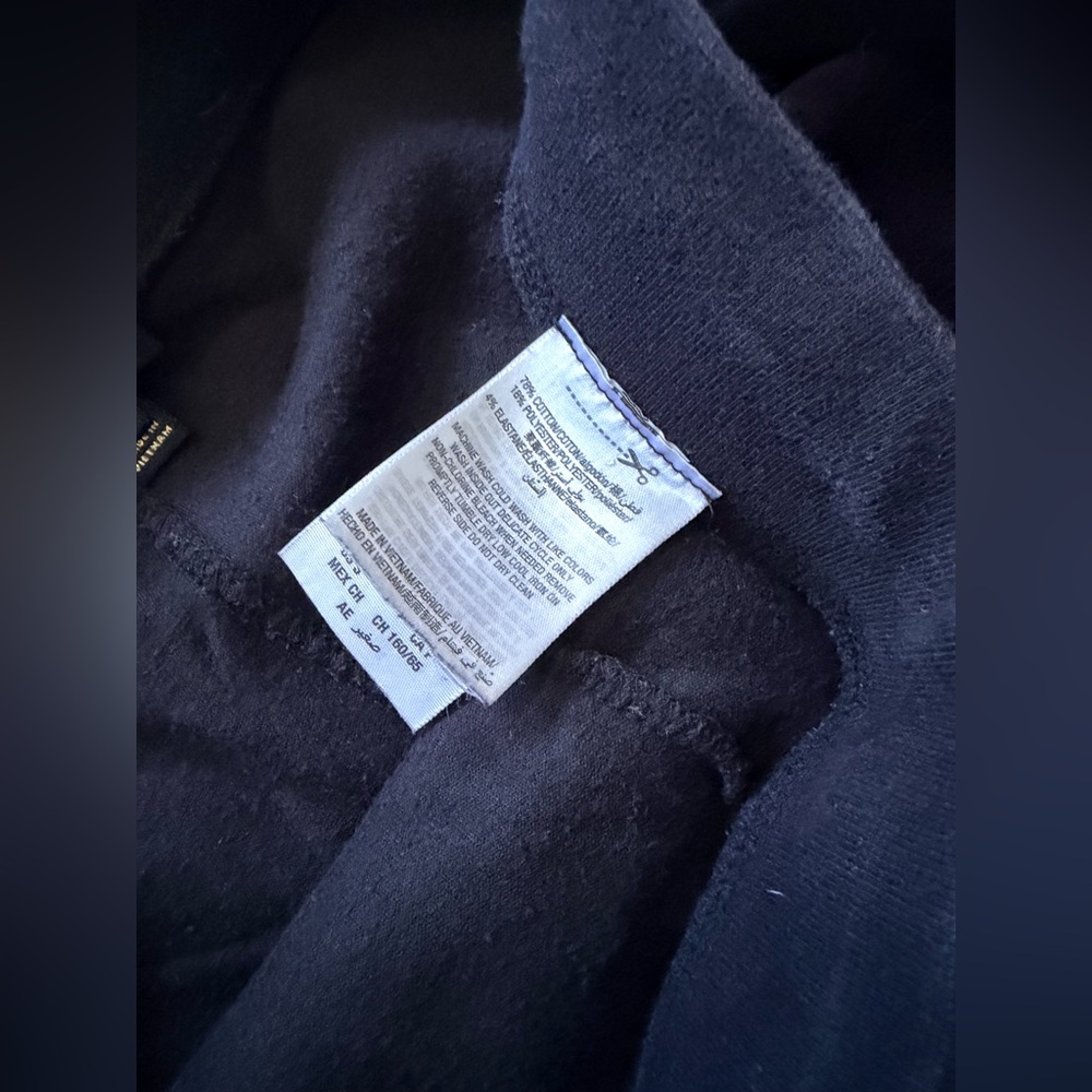 Juicy Couture Black Label Stretch Velour Rodeo Drive Leggings Y2K Drawstring S - Picture 8 of 8